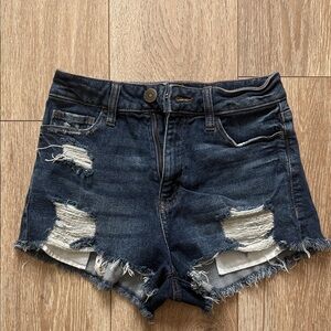 SO Distressed Denim Women Shorts 5/27W